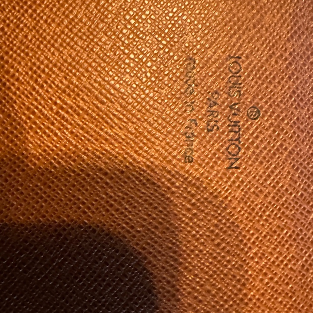 Louis Vuitton Brown Monogram Crossbody Bag with Tan Trim - Picture 9 of 11